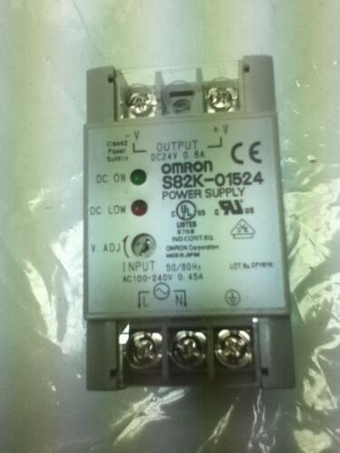 Omron S82K-01524 Power Supply