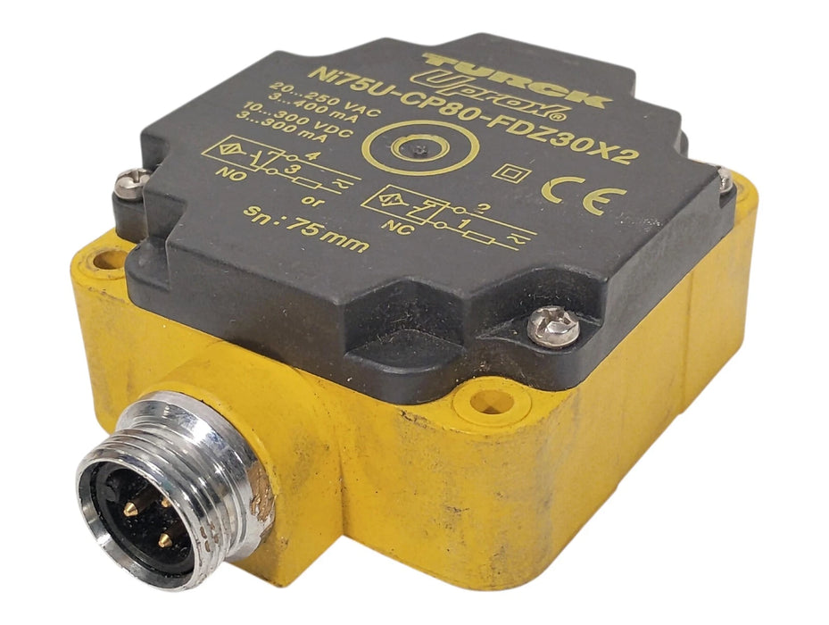 Turck NI75U-CP80-FDZ30X2 20-250VAC/10-300VDC Inductive Proximity Sensor