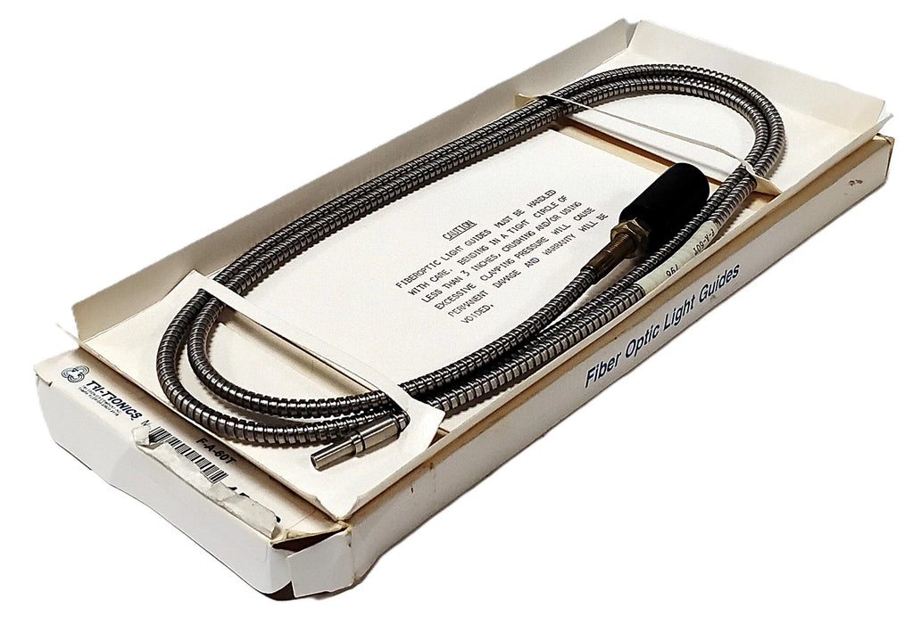 Tri-Tronics F-A-60T 15666 Stainless Steel Armored Fiber Optic Light Guide