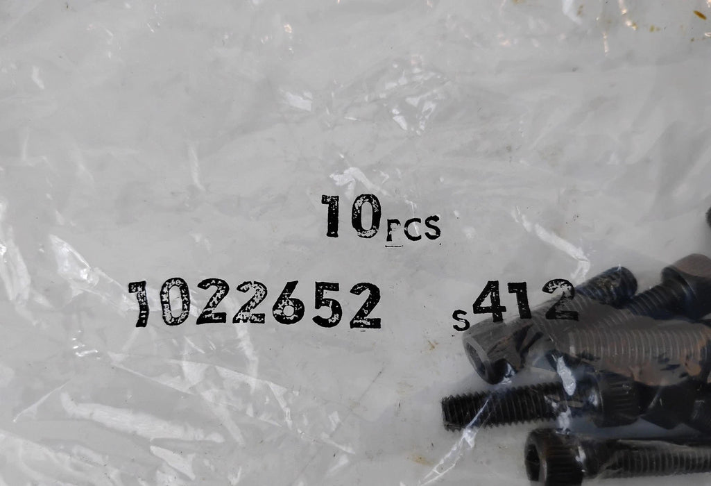 Kennametal 1022652 S412 S412PKG 5/32" Hex Socket Screw for Indexables -Lot of 10