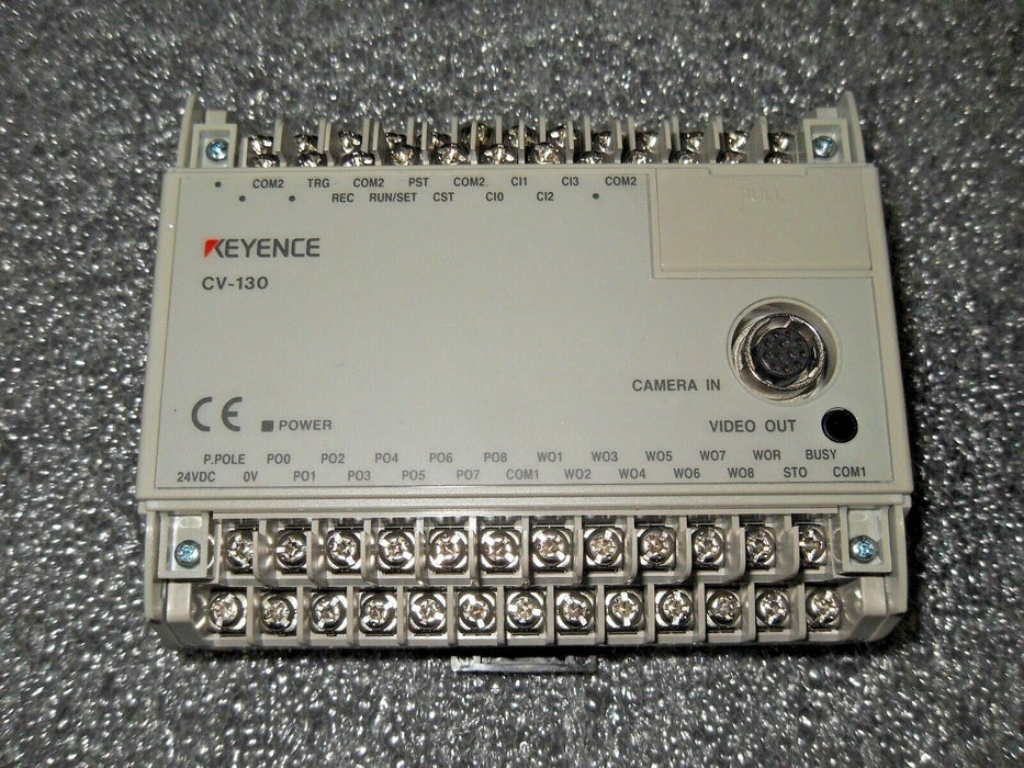 1 KEYENCE CV-130 VISION SYSTEM CONTROLLER