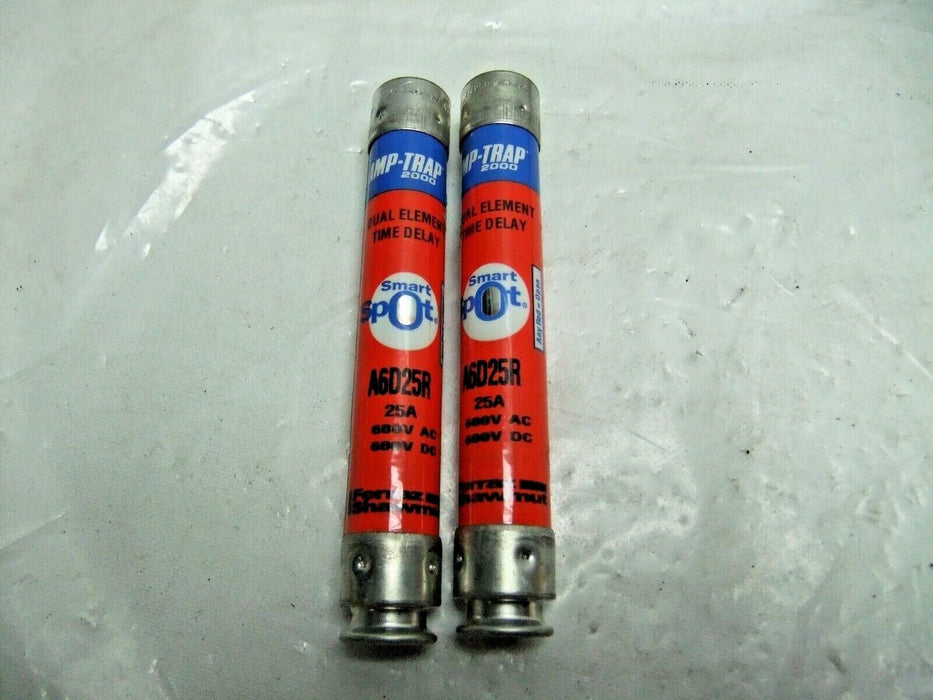 2 Amp-Trap Fuses A6D25R