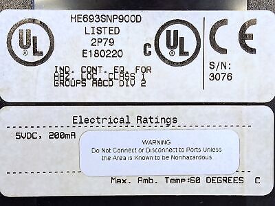 Horner Automation HE693SNP900 PLC SNP Interface Module