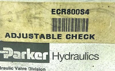 Parker ECR800S4 15-60 psi Adjustable Hydraulic Check Valve