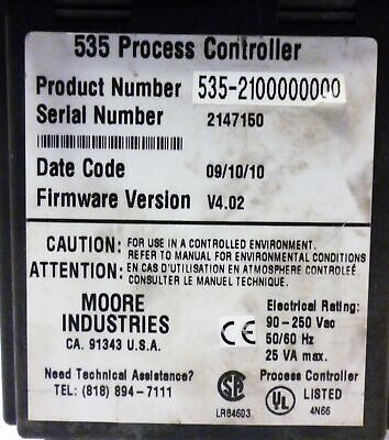 Moore Industries 535-2100000000 PowerTune Process Controller