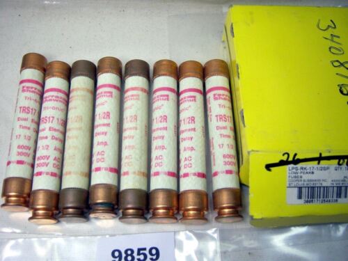 8 Cooper Bussmann LPS-RK-17-1/2SP Fuses