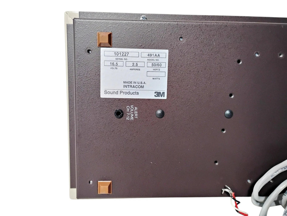 3M 78-9236-5183-6 491AA D-120 12-Channel Intracom