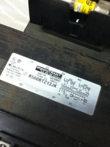 IMPERVITAN B500BTZ13JK TRANSFORMER