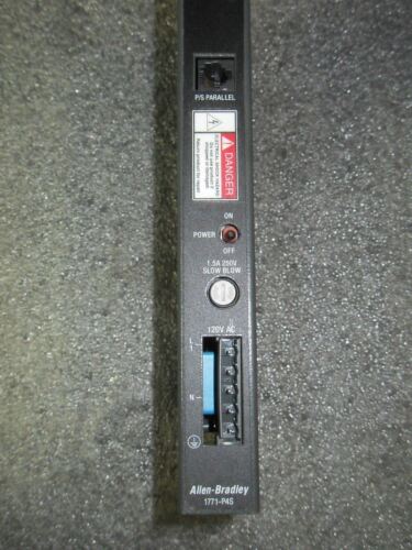1 Allen-Bradley 1771-P4S B AC POWER SUPPLY MODULE
