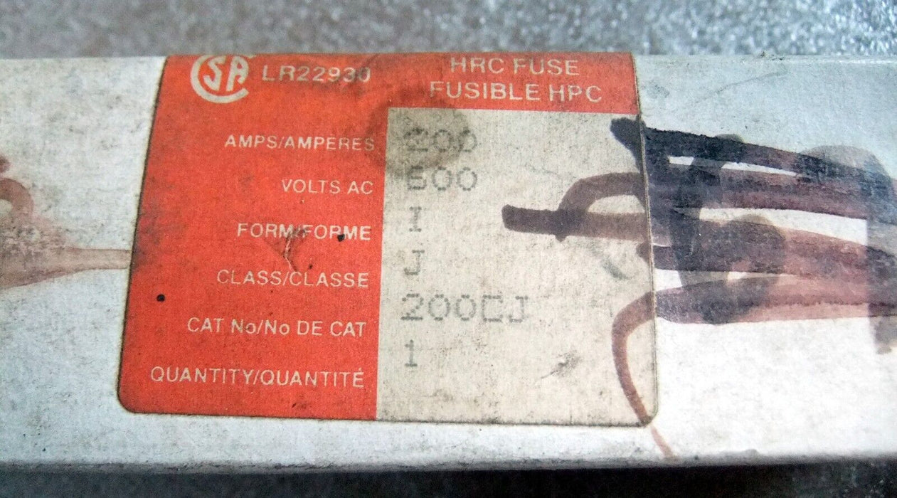 Brush Fuse 200A p/n 200CJ