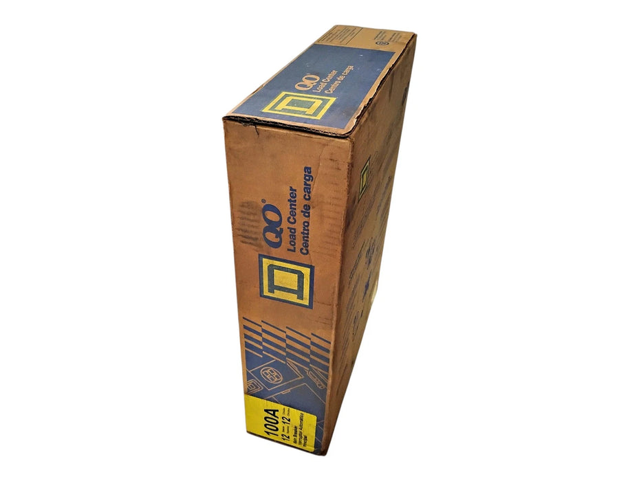 Square D QO112M100RB 100 A 240 V 1 PH 12 Space Outdoor Main Breaker Load Center