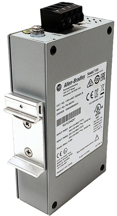 Allen-Bradley 1783-US5T STRATIX 2000 Ser B PLC Unmanaged Ethernet Switch