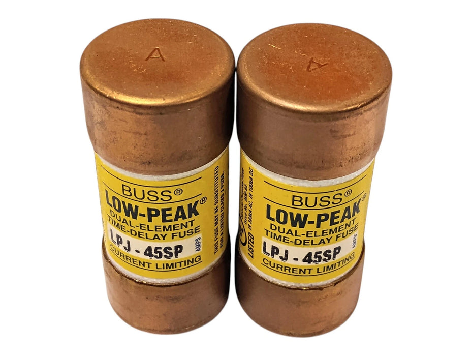 Bussmann LPJ-45SP 600VAC/300VDC 45 A Current-Limiting Time-Delay Fuse