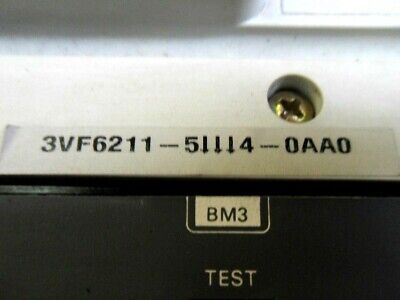 Siemens 3VF62115BM340AA0 Circuit Breaker 250A 3P 400/690V