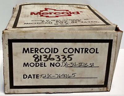 Mercoid DA-34-1278-3A Filled Pressure Switch