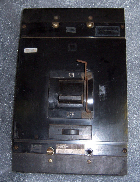 Square D MAL36800 800A 600V Circuit Breaker