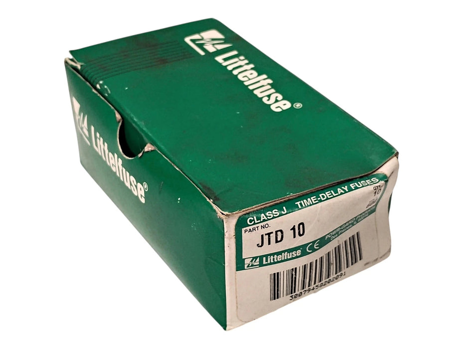 Littelfuse JTD 10 600 V AC 10 A Class J Current-Limiting Time-Delay Fuses