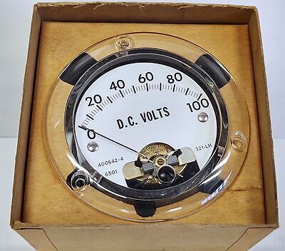 Hobart 400642-4 0-100 V DC Volt Gauge