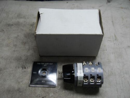 1 Electro Switch Pr25-906A4-3 Trap Door Heater Switch