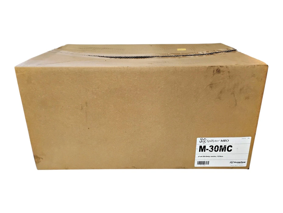 FyterTech M-30MC 3" x 4' Oil-Only Spilfyter Absorbet Spill Socks - Lot of 11