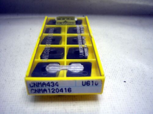 Lot of 10 Mitsubishi Carbide Inserts C5804A12 CNMA434