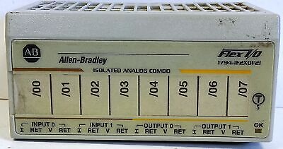 Allen-Bradley 1794-IF2XOF2I 9604471 Rev B01 FW F 24 V DC PLC Input/Output Module