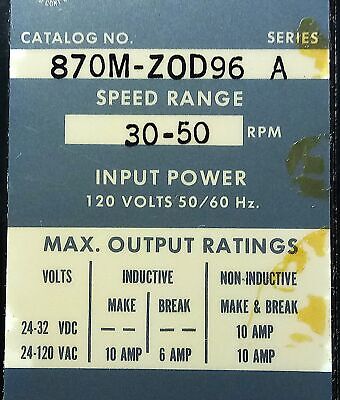 Allen-Bradley 870M-ZOD96 120 V AC Motion Detector