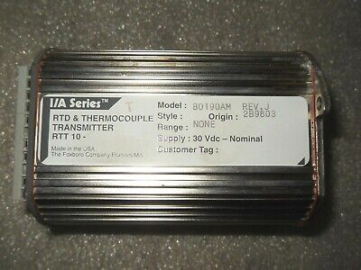 Foxboro B0190AM RTD Thermocouple & Transmitter