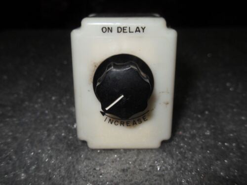 Potter & Brumfield CKB-38-71063 0.1-10SEC Time Delay Relay