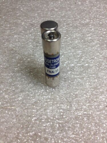 5 Cooper Bussmann FNA-15 Dual Element Fuses