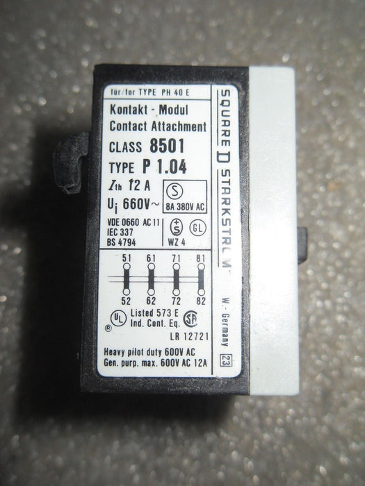 Square D 8501-P1.04 Contact Attachment