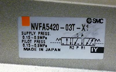 SMC NVFA5420-03T-X1 Solenoid Valve