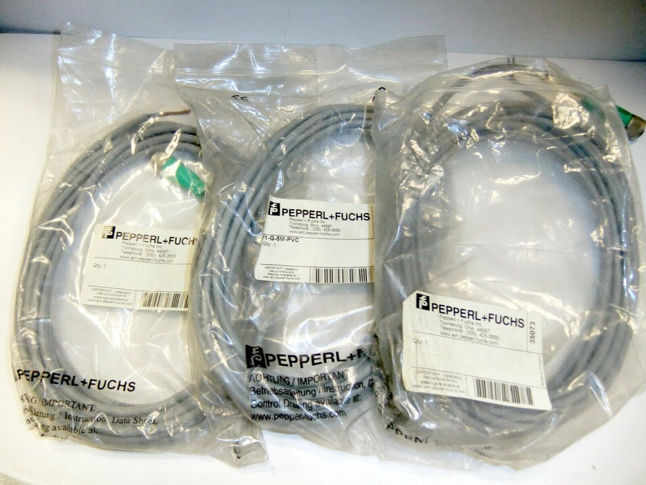 3 Pepperl Cordsets 35073