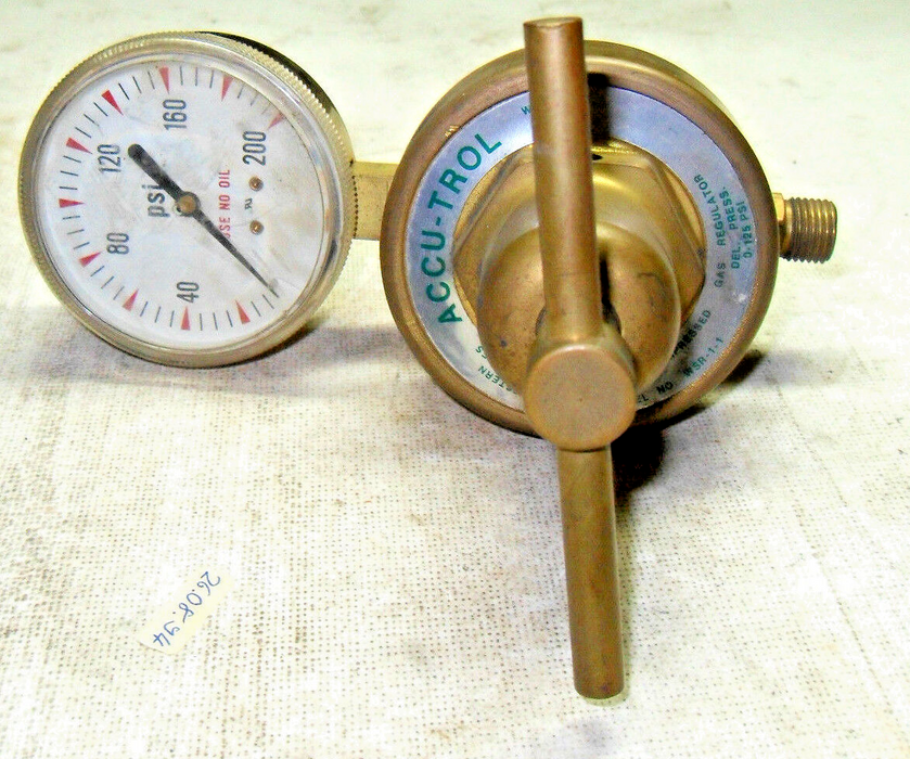 Accu-Trol WSR-1-1 Gas Pressure Regulator