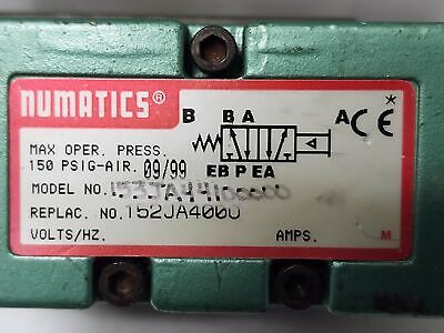 ASCO 153JA4410 Numatics Solenoid Valve