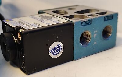 MAC Valves 614B-11-611BA 24 V DC 150 PSI 1/8" Solenoid Valve