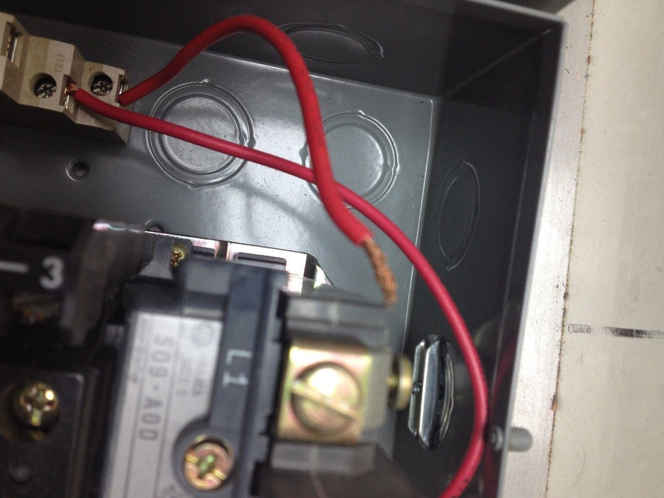 Allen-Bradley 509-AAD Starter in Enclosure