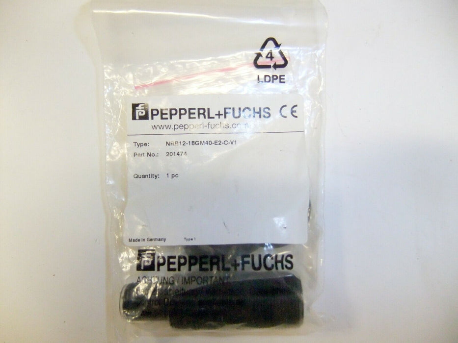 Pepperl Proximity Sensor NRB12-18GM40-E2-C-V1