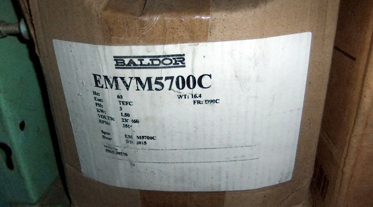 Baldor Motor EMVM5700C