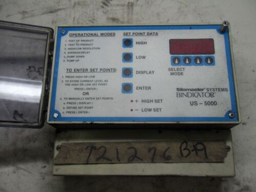 1 BINDICATOR US-5000 MODEL SUS200000
