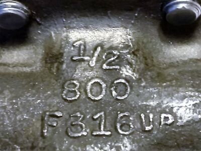 Smith 1/2 Bolted Bonnet Gate Valve 0800 HSOG