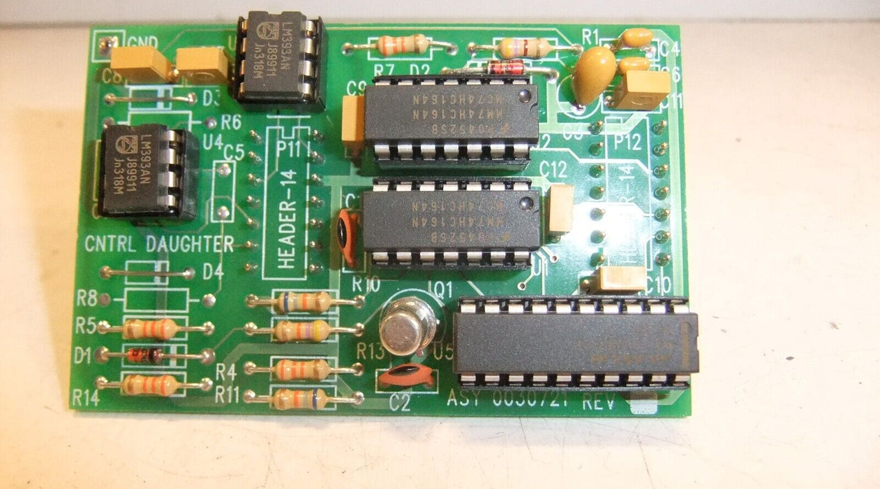 Label Aire Control Board Daughter Board ASY 0030721