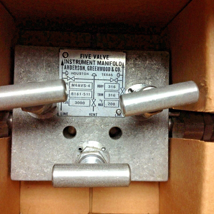 FIVE VALVE INSTRUMENTS M6AVS-4 Valve