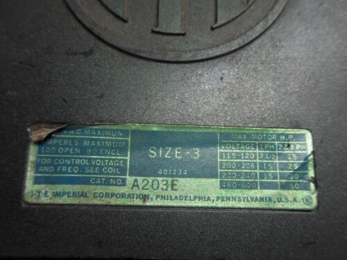 1 ITE A203E STARTER