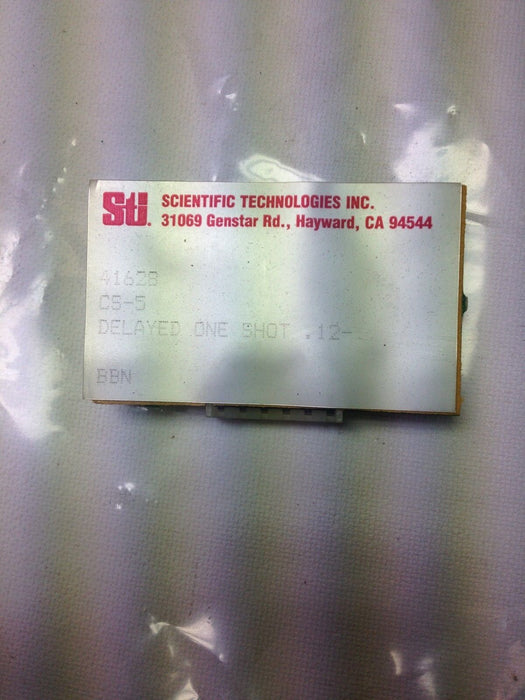 5 SCIENTIFIC TECHNOLOGIES INCORPORATED 42136 CS-F STROBE INHIBITORS