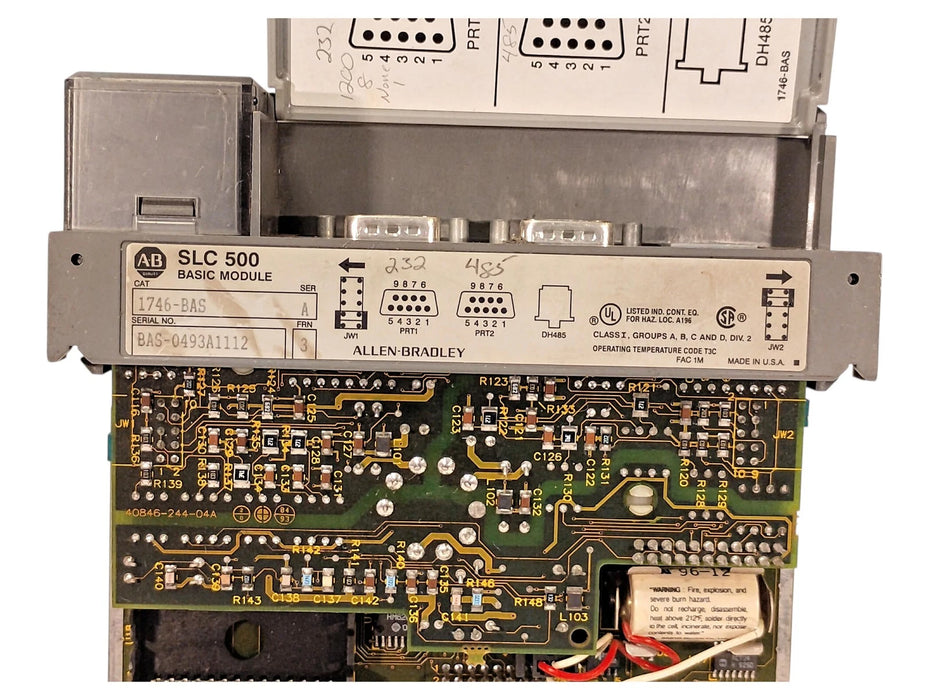 Allen-Bradley 1746-BAS Series A 5-24 V DC PLC Processor No FRN