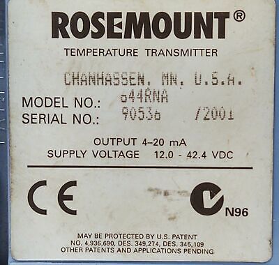 Rosemount 644RNA PLC Temperature Transmitter