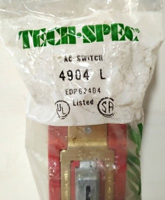 Bryant 4904L 20 A 120-277 V AC 4-Way Toggle Switch