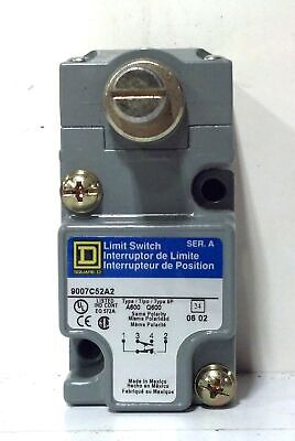 Square D 9007C52A2 600 V AC 10 A Type A Side Rotary Limit Switch