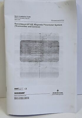 Emerson 8732EST1A1N0M4 Rosemount Magnetic Flow Meter